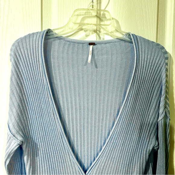 Free People Carly Longline Cardigan - Picture 6 of 8